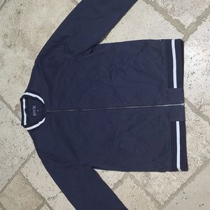 Rye Bomber Blue Jacket Size XL Tall